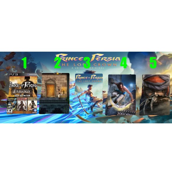 Nalepka - Skin Prince of Persia: The Lost Crown za PS5 Bluray ali Digital konzolo