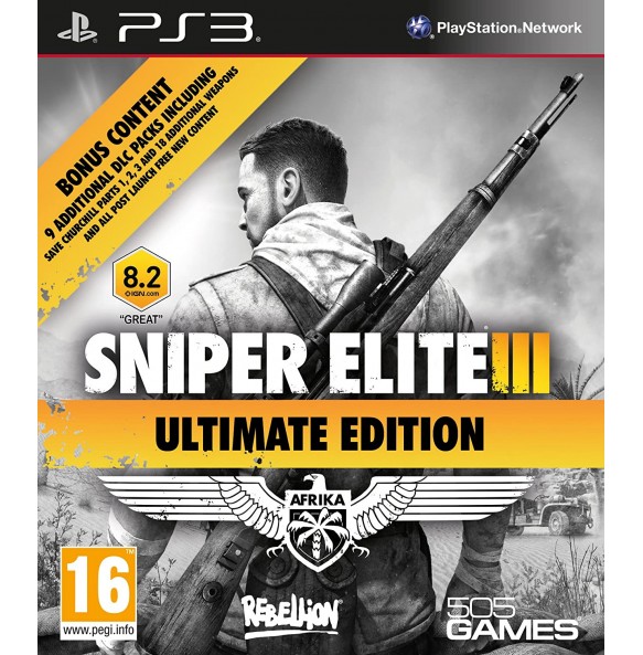 Sniper Elite III Ultimate Edition PS3 Sniper Elite III Ultimate Edition PS3