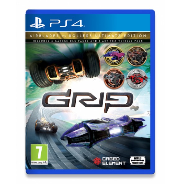 GRIP: Combat Racing - Rollers vs AirBlades Ultimate Edition (PS4)
