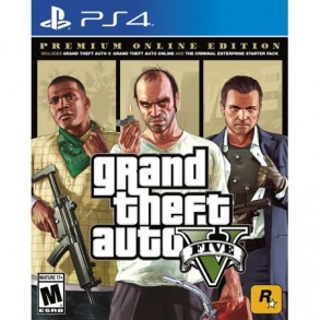 Grand Theft Auto V - Premium Online Edition (PS4)