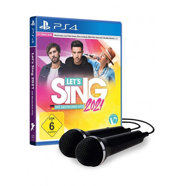 Let's Sing 2021 + 2 mikrofona (PS4)