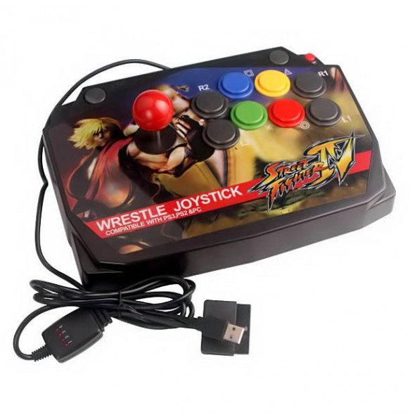 Wrestle Joystick Street Fighter PS2-PS3-PC