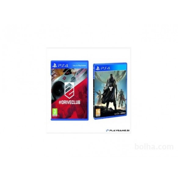 DriveClub+Destiny PS4 Dve igri v paketu