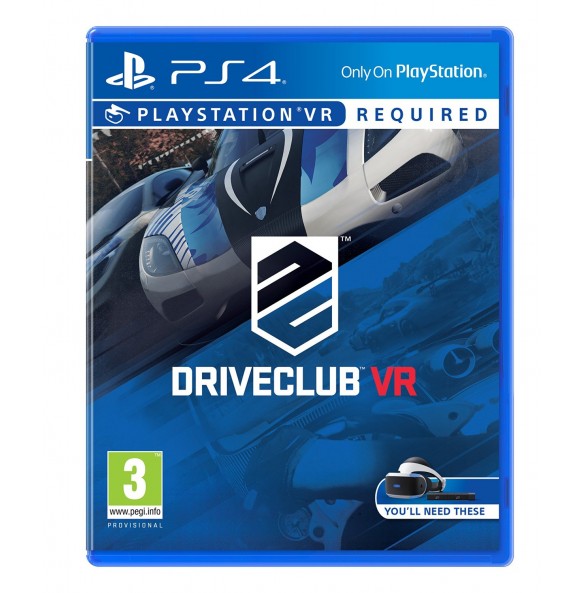 Driveclub PSVR PS4 VR