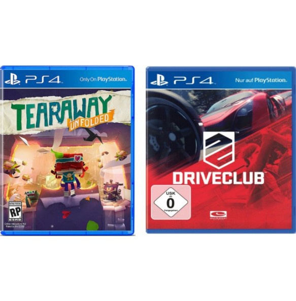 TEARAWAY PS4+DRIVECLUB PS4