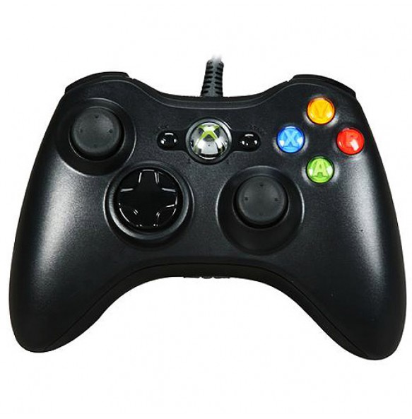 Xbox 360 žični kontroler črn original kontroler za xbox 360 ali PC Prodajni HIT