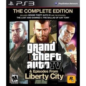 GRAND THEFT AUTO IV & EPISODES FROM THE LIBERTY CITY: THE COMPLETE EDITION PS3