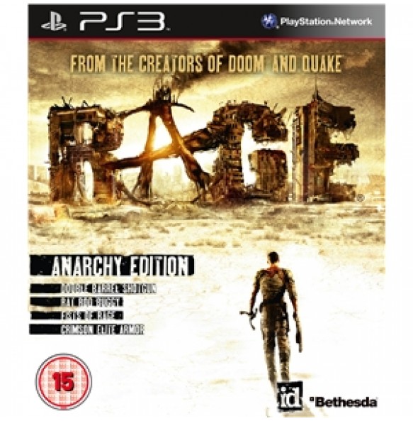 Rage Anarchy Edition Game PS3 Rage Anarchy Edition Game PS3