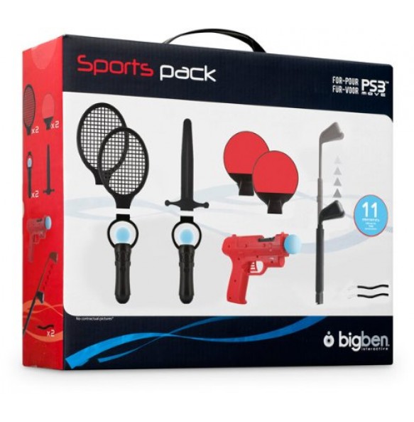 PS3 - Move Sports Pack "11in1"