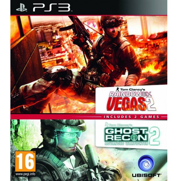 Tom Clancy's Rainbow Six Vegas2 / Ghost Recon: Advanced Warfighter 2 PS3 