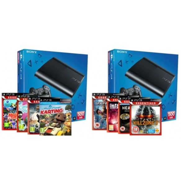 PS3 Slim ali superslim+3 igre izsposoja