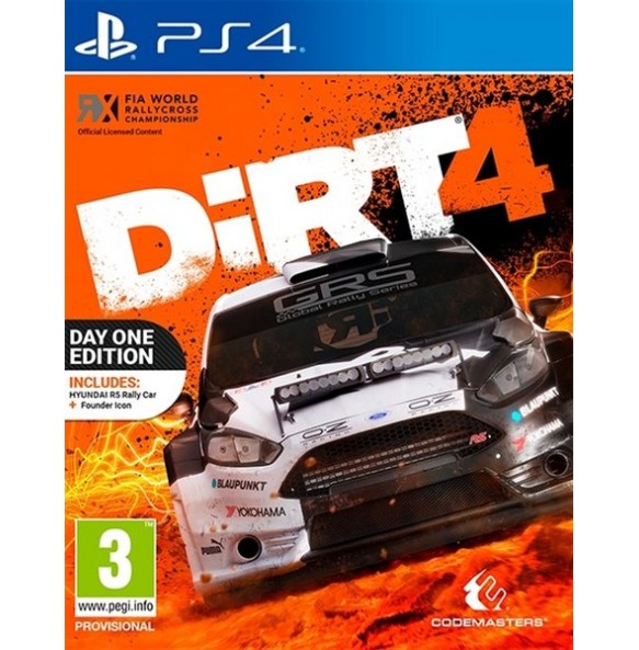 DIRT 4 PS4 XBOX ONE