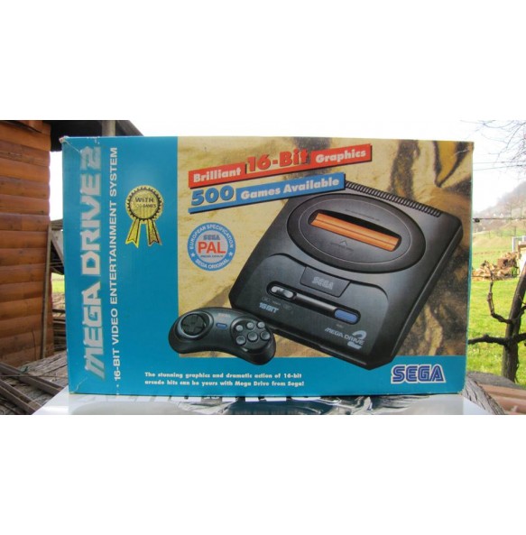 Sege Mega drive 2 Clon celotna Retro konzola embalaža