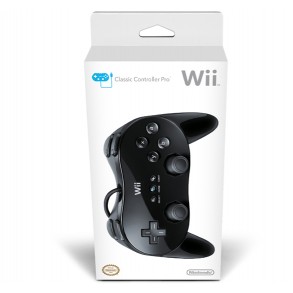 Nintendo Wii / Wii U Classic Controller Pro, bel (kompatibilni)