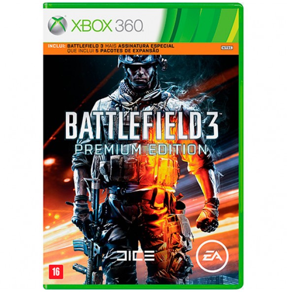 Battlefield 3 Premium Edition xbox 360